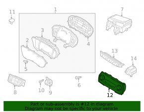 Управление климат-контролем Hyundai Santa FE 19-20 auto