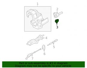 Контактная группа замка зажигания Ford C-max MK2 13-18