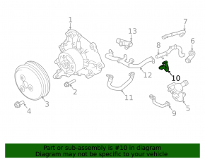 Furtun de răcire Land Rover Range Rover Velar 18-26 2.0T