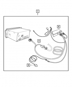 Bluetooth module Jeep Compass 11-16