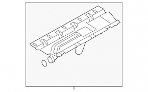 Маслоприемник BMW X5 F15 14-18 N55B30B 3.0T