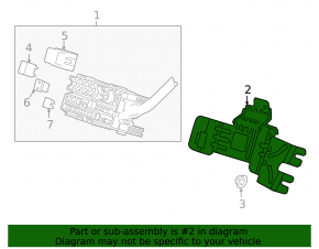Корпус блока предохранителей подкапотный GMC Terrain 18-21