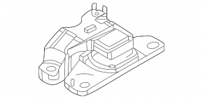 Подушка двигателя левая Mazda CX-50 23-26 2.5