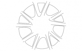 Диск колесный R16 Toyota Prius V 12-17
