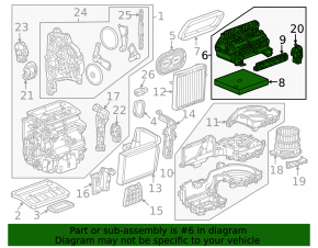 Admisie aer încălzire Chevrolet Equinox EV 24-26 cu amortizor și motor