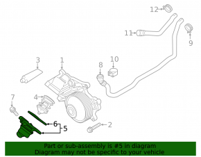 Корпус термостата BMW 3 F30 12-18 N47