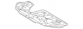 Protecția motorului pentru Lexus RX350 RX450h 10-15, nou, neoriginal, SIGNEDA
