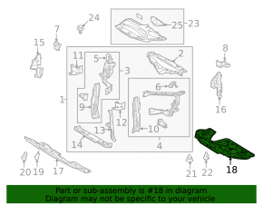 Protecția motorului pentru Lexus RX350 RX450h 10-15, nou, neoriginal, SIGNEDA