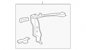Ocular dreapta Lexus LS460 LS600h 07-12