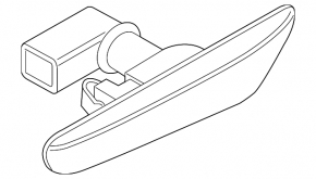 Semnalizator aripa stânga BMW 1 E82 08-13