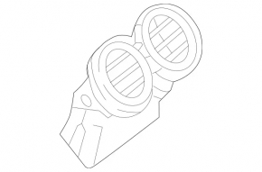 Deflector al consolei centrale Mercedes W213 E 17-23