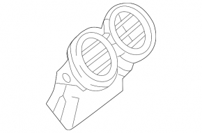 Deflector al consolei centrale Mercedes W213 E 17-23