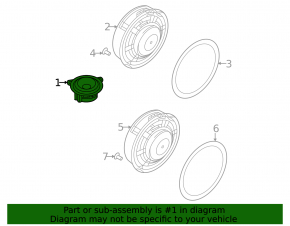 Динамик торпедный Volkswagen ID.4 23-26