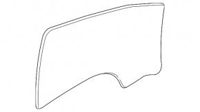 Стекло двери передней левой Chevrolet Volt 11-15