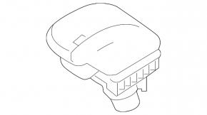 Ручка КПП Toyota Rav4 19-24 резина, царапина