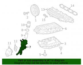 Корпус масляного фильтра Porsche Macan 17-18 2.0T