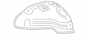 Защита коллектора Lexus ES350 13-18