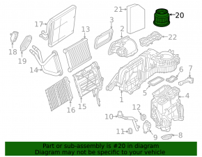 Motor ventilator incalzire Mercedes W213 E 17-23