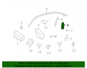 Подушка безопасности airbag заднего правого сиденья Mercedes W164 ML W251 R