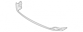 Garnitura capotei pe bara pentru Lexus ES300h ES350 16-18, nou original