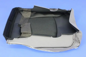 Водительское сидение Dodge Journey 14-20 Crossroad с airbag, электро+механическое, комбинированное черное