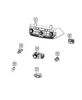 Датчик педали тормоза Jeep Grand Cherokee WK2 11-22
