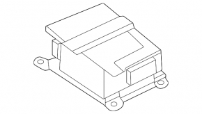 Modul airbag SRS, computer airbag, Nissan Murano 25-26