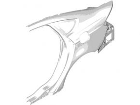 Aripă spate stânga Ford Fusion mk5 13-20