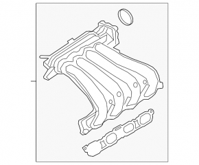 Коллектор впускной Nissan Versa Note 13-16 1.6
