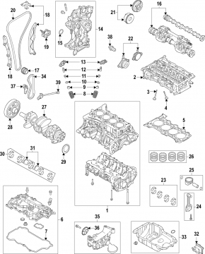 Регулятор давления масла Hyundai Santa Fe 24-26
