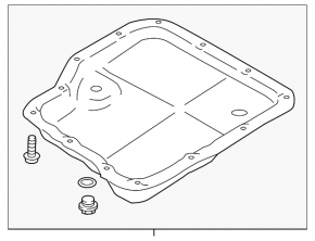 Поддон АКПП Subaru Outback 15-19 CVT