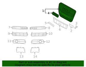 Grila radiatorului goală a modelului Audi A6 04-11