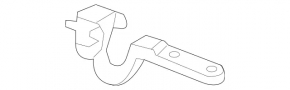 Петля двери багажника левая Mercedes GLS-class X166 13-19