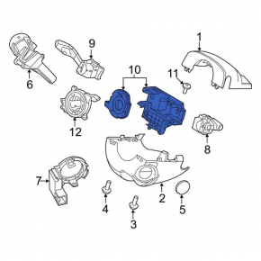 Датчик угла поворота руля Ford C-max MK2 13-18