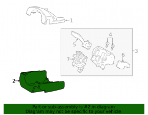 Ansamblu coloană de direcție Ford Mustang mk6 15-23, 2 piese