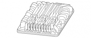 Блок ECU компьютер двигателя Chevrolet Equinox 10-11