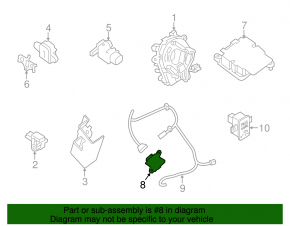 Occupant Sensor Nissan Sentra 13-19
