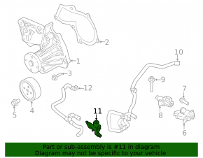 Клапан отопителя Ford Escape MK3 13-19