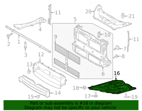 Защита двигателя Ford Escape MK4 23-26 1.5L FWD