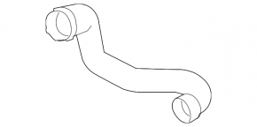 Țeavă de răcire de la admisia pompei BMW X5 E70 11-13 3.0