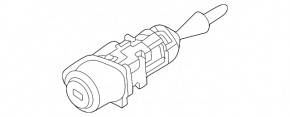 Личинка замка двери передней левой Volkswagen ID.4 21-26
