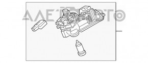 Mâner capac portbagaj exterior Mercedes W211 02-09 fără cheie nou original