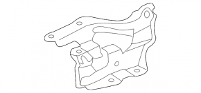 Петля капота левая Toyota Camry v50 12-14 usa