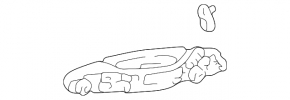 Ручка двери внешняя передняя правая Lexus RX300 98-03