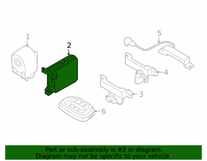 KEYLESS ENTRY MODULE Hyundai Sonata 15-19