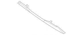 Нижняя решетка переднего бампера Mercedes W167 GLE 350 450 20-23