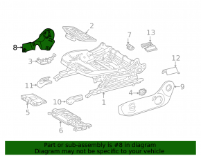Ornamente scaun șofer Mercedes H247 GLA 20-26 negru, zgârieturi
