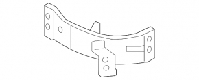 Suport aripă dreapta față Mazda 3 14-18 BM