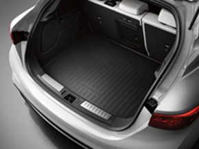 Коврик багажника ткань Infiniti QX30 17-17 черный