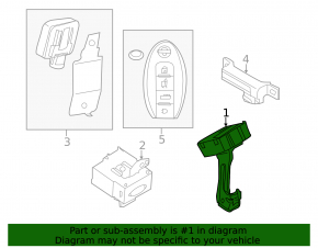 Компьютер Smart Key Nissan Murano z51 09-14